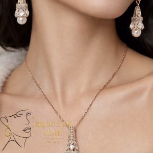 Ensemble en rose gols