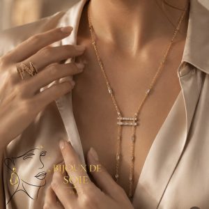 Collier en rose gold